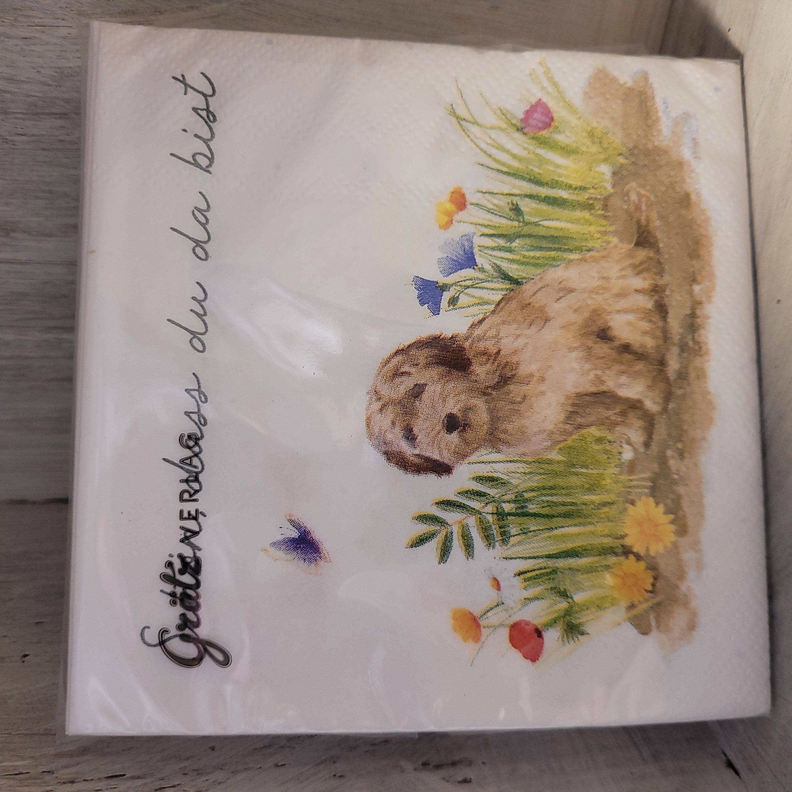 Servietten * Hund * Cocktail
