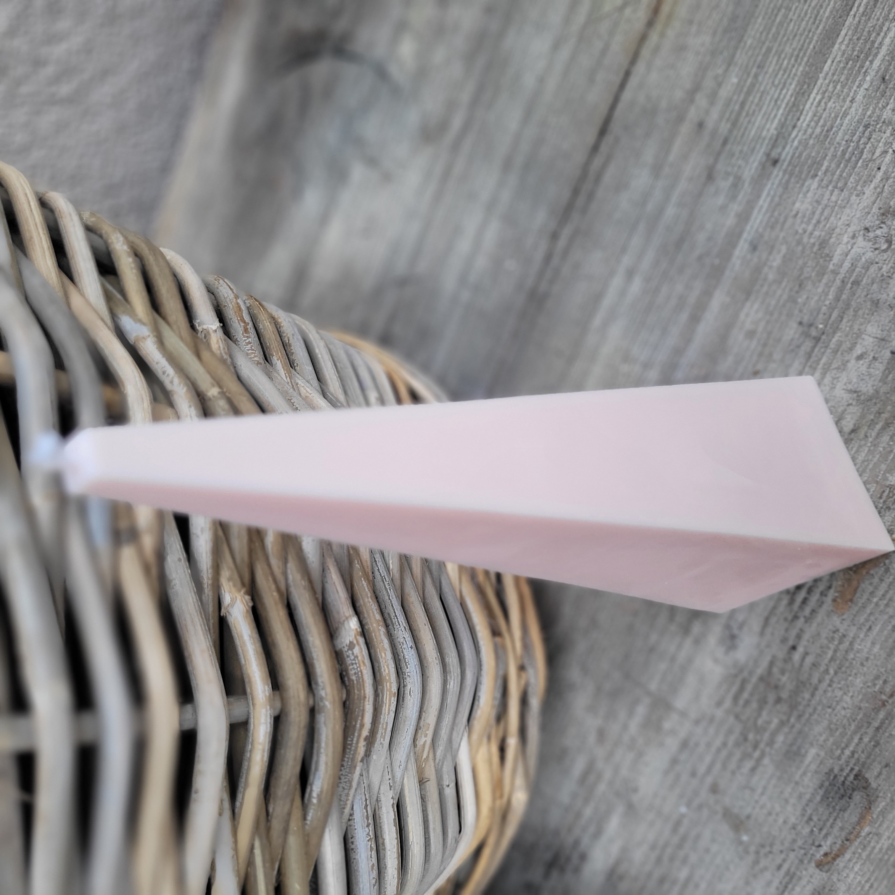 Kerze * Kegel * Pyramide * rosa