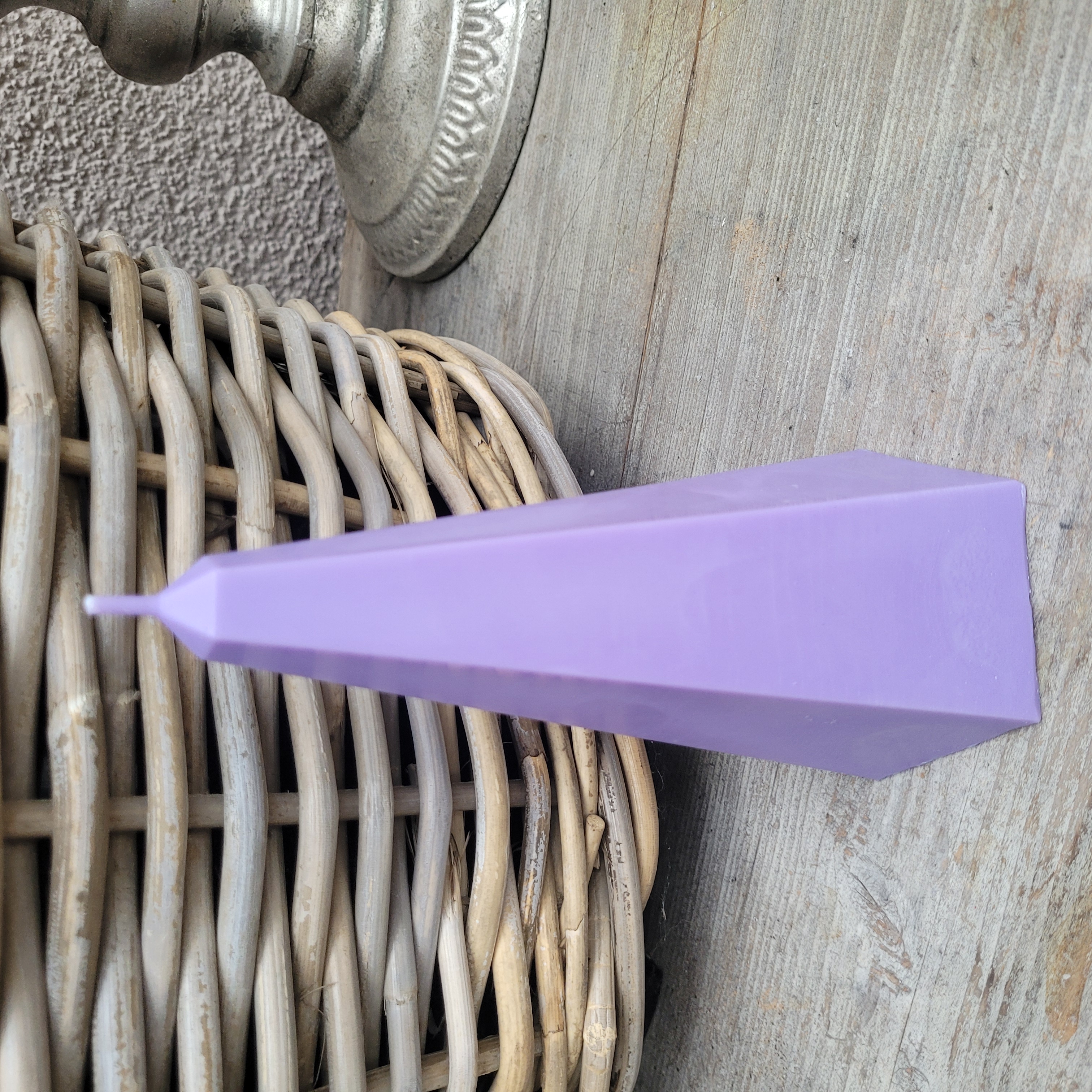 Pentakegel * Kerze * Rapswachs